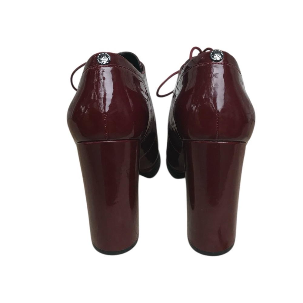 Guess Burgundy Patent Leather Heels - Picture 5 of 9